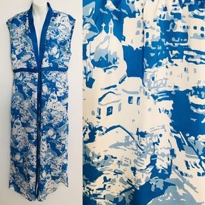 G By GIULIANA Amalfi Print Chiffon DUSTER M